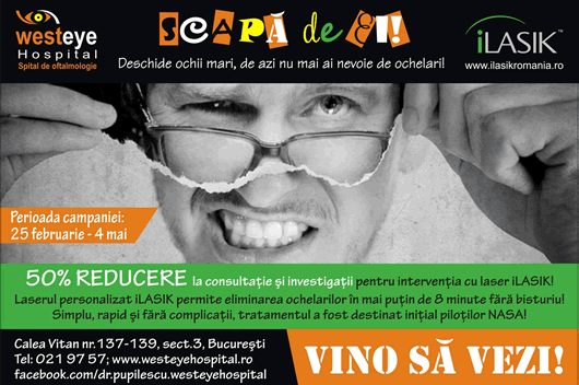 iLASIK - tratament laser ochi